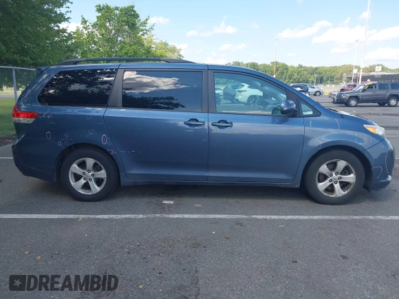 2014 Toyota Sienna LE AAS with VIN 5TDKK3DC6ES458218, listed as a IAAI auction lot 42670342 with 79,213 mi miles and . Bid and sale history available at DreamBid. Image 13.