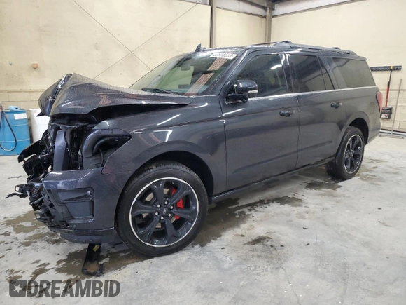 2023 Ford Expedition Max Limited with VIN 1FMJK2AGXPEA17418, listed as a Copart auction lot 52698555 with 20,310 mi miles and Salvage title. Bid and sale history available at DreamBid. Image 1.