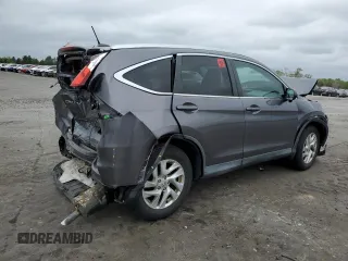 2015 Honda CR-V EX-L with VIN 2HKRM4H76FH661239, listed as a Copart auction lot 51738454 with 117,141 mi miles and Salvage Title. Bid and sale history available at carsss.com. Image 3.
