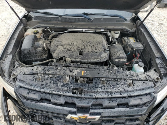 2021 Chevrolet Colorado 2WD LT z VIN 1GCGSCEN0M1147174, wystawiony jako Copart lot #55946875 z przebiegiem 61 430 mil mil oraz Szkoda całkowita • Salvage title. Historia ofert i sprzedaży dostępna na DreamBid. Obrazek 11.