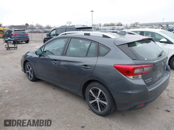 2021 Subaru Impreza Premium с VIN 4S3GTAD6XM3703426, выставлен на аукционе IAAI как лот 41760749 с пробегом 47 427 миль миль и . История ставок и продаж доступна на DreamBid. Изображение 3.