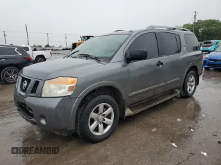 2015 Nissan Armada SV z VIN 5N1BA0ND2FN607526, wystawiony jako Copart lot #55783455 z przebiegiem 244 636 mil mil oraz Czysty tytuł • Clean title. Historia ofert i sprzedaży dostępna na DreamBid. Obrazek 1.