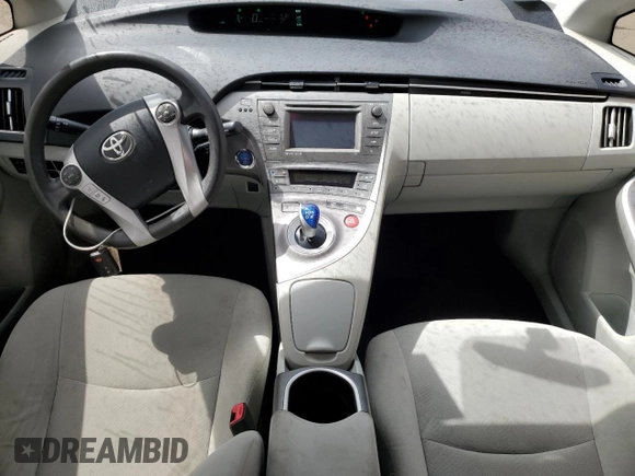 2013 Toyota Prius One with VIN JTDKN3DU9D1644847, listed as a Copart auction lot 52361185 with 129,297 mi miles and Salvage Title. Bid and sale history available at carsss.com. Image 8.
