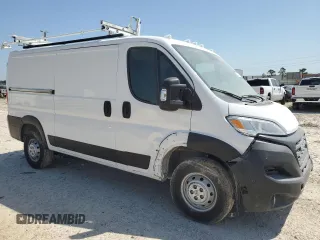 2023 Ram ProMaster Cargo with VIN 3C6LRVAG9PE545344, listed as a Copart auction lot 52437975 with 11,569 mi miles and Salvage Title. Bid and sale history available at carsss.com. Image 4.