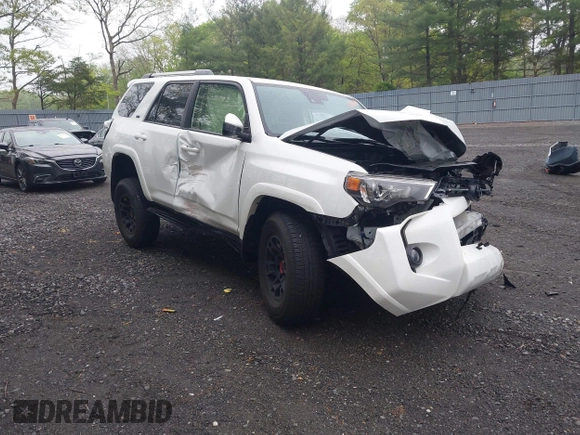 2024 Toyota 4Runner SR5 with VIN JTEMU5JR1R6307408, listed as a IAAI auction lot 42168575 with 8,012 mi miles and . Bid and sale history available at DreamBid. Image 1.