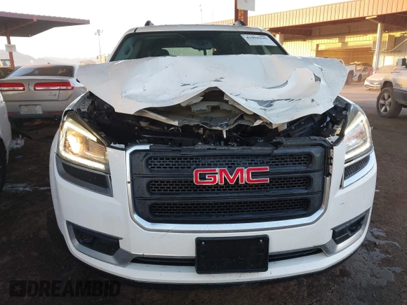 2014 GMC Acadia SLE with VIN 1GKKRNED5EJ198524, listed as a IAAI auction lot 41098195 with 132,572 mi miles and . Bid and sale history available at carsss.com. Image 6.