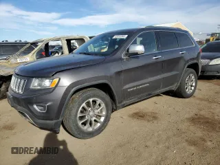 2015 Jeep Grand Cherokee Limited with VIN 1C4RJFBG2FC905297, listed as a Copart auction lot 43553385 with 130,090 mi miles and Salvage Title. Bid and sale history available at carsss.com. Image 1.