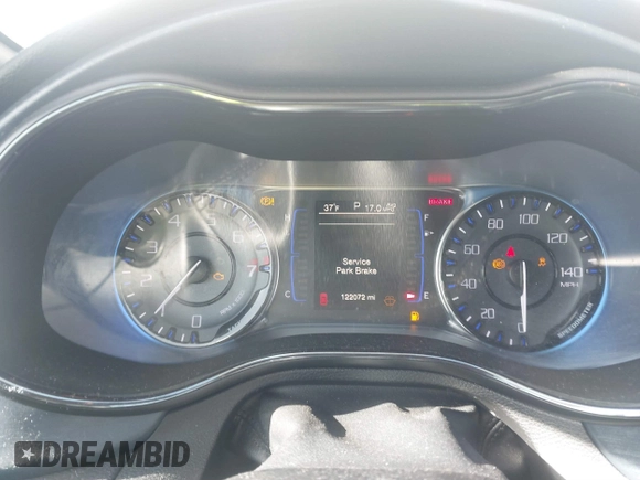 2016 Chrysler 200 S with VIN 1C3CCCBG0GN100441, listed as a IAAI auction lot 41445135 with 122,072 mi miles. Bid and sale history available at carsss.com. Image 7.