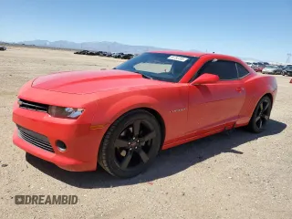 2015 Chevrolet Camaro LT z VIN 2G1FD1E35F9212570, wystawiony jako Copart lot #56782205 z przebiegiem 140 226 mil mil oraz Szkoda całkowita • Salvage title. Historia ofert i sprzedaży dostępna na DreamBid. Obrazek 1.