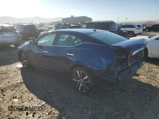 2022 Nissan Maxima SV with VIN 1N4AA6CV3NC503013, listed as a Copart auction lot 50349055 with 44,399 mi miles and Salvage title. Bid and sale history available at DreamBid. Image 2.
