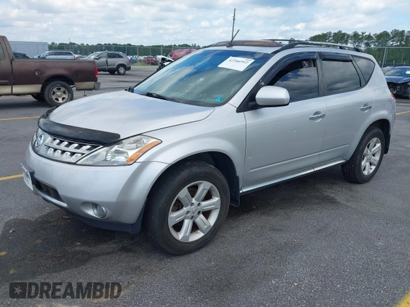 2007 Nissan Murano SL z VIN JN8AZ08T27W510418, wystawiony jako IAAI lot #42266912 z przebiegiem 160 974 mil mil oraz . Historia ofert i sprzedaży dostępna na DreamBid. Obrazek 2.