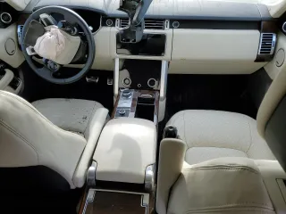 2021 Land Rover Range Rover z VIN SALGS5SE9MA422369, wystawiony jako Copart lot #43907744 z przebiegiem Nie podano mil oraz Czysty tytuł • Clean title. Historia ofert i sprzedaży dostępna na DreamBid. Obrazek 8.