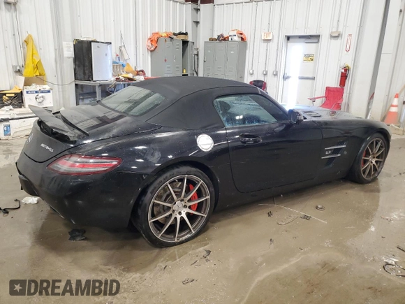2012 Mercedes-Benz SLS AMG z VIN WDDRK7HA7CA006888, wystawiony jako Copart lot #43201915 z przebiegiem 25 610 mil mil oraz Nie do naprawy • Non repairable. Historia ofert i sprzedaży dostępna na DreamBid. Obrazek 3.