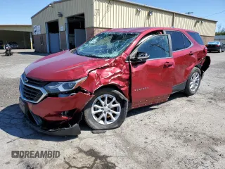 2021 Chevrolet Equinox LT with VIN 3GNAXUEV2ML320769, listed as a Copart auction lot 54799255 with Not Provided miles and Salvage Title. Bid and sale history available at DreamBid. Image 1.