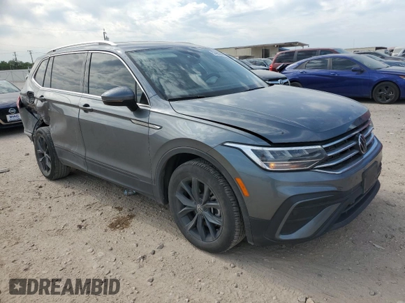 2023 Volkswagen Tiguan SE with VIN 3VV3B7AX0PM054872, listed as a Copart auction lot 53662845 with 55,240 mi miles and Salvage title. Bid and sale history available at DreamBid. Image 4.