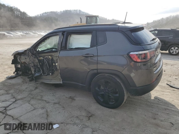 2018 Jeep Compass Altitude with VIN 3C4NJDBB8JT433658, listed as a Copart auction lot 48886815 with Not Provided miles and Salvage Title. Bid and sale history available at carsss.com. Image 2.