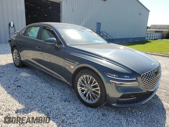 2023 Genesis G80 2.5T with VIN KMTGB4SC3PU194096, listed as a Copart auction lot 76273494 with 0 mi miles and Non Repairable. Bid and sale history available at carsss.com. Image 4.