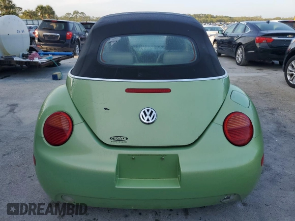 2004 Volkswagen Beetle GLS с VIN 3VWCM31Y54M326917, выставлен на аукционе Copart как лот 74971544 с пробегом Не указан миль и На запчасти • Non repairable. История ставок и продаж доступна на DreamBid. Изображение 6.