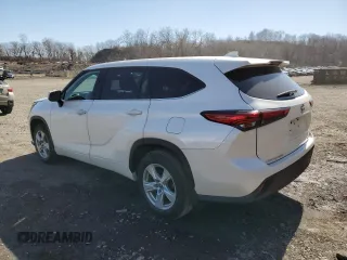 2021 Toyota Highlander L with VIN 5TDBZRBH9MS097756, listed as a Copart auction lot 49307905 with 92,072 mi miles and Salvage title. Bid and sale history available at DreamBid. Image 2.