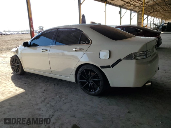 2005 Acura TSX with VIN JH4CL96835C000472, listed as a Copart auction lot 73704164 with 188,101 mi miles and Salvage title. Bid and sale history available at DreamBid. Image 2.