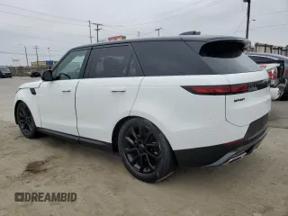 2025 Land Rover Range Rover Sport SE with VIN SAL1P9EU7SA458091, listed as a Copart auction lot 62019905 with 1,803 mi miles and Salvage title. Bid and sale history available at DreamBid. Image 2.