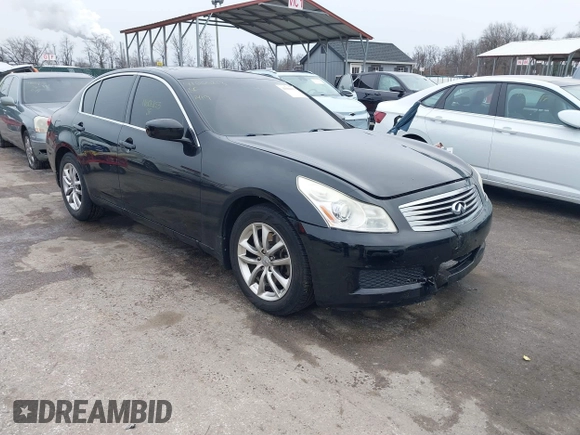 2009 Infiniti G37 x with VIN JNKCV61F99M359887, listed as a IAAI auction lot 41606853 with 123,404 mi miles. Bid and sale history available at carsss.com. Image 1.