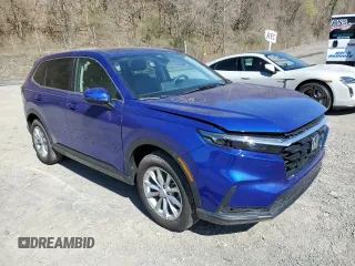 2024 Honda CR-V EX-L with VIN 5J6RS4H7XRL011278, listed as a Copart auction lot 53759015 with 14,030 mi miles and Salvage Title. Bid and sale history available at carsss.com. Image 4.