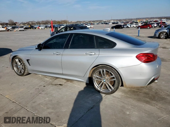 2018 BMW 4 Series 440i with VIN WBA4J5C56JBF06831, listed as a Copart auction lot 45839965 with 96,525 mi miles and Salvage Title. Bid and sale history available at DreamBid. Image 2.