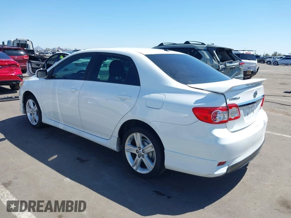2013 Toyota Corolla L with VIN 5YFBU4EE1DP103528, listed as a IAAI auction lot 42111276 with 212,533 mi miles and . Bid and sale history available at DreamBid. Image 3.