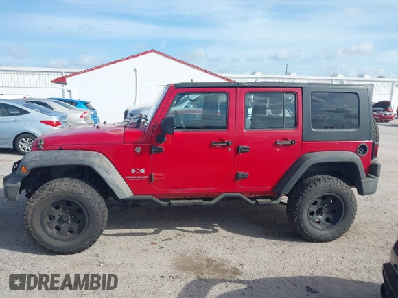 2007 Jeep Wrangler Unlimited X with VIN 1J4GA39197L171132, listed as a IAAI auction lot 41716963 with 145,442 mi miles and . Bid and sale history available at DreamBid. Image 15.
