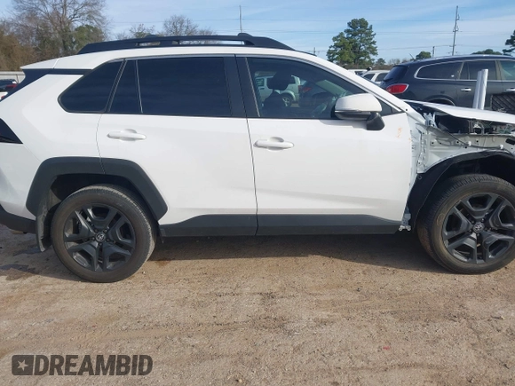 2023 Toyota RAV4 Adventure with VIN 2T3J1RFV6PW374384, listed as a IAAI auction lot 41699655 with 15,504 mi miles. Bid and sale history available at carsss.com. Image 14.