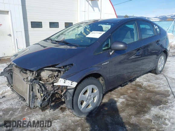 2011 Toyota Prius I with VIN JTDKN3DU4B0266777, listed as a IAAI auction lot 41577700 with 178,838 mi miles. Bid and sale history available at carsss.com. Image 2.