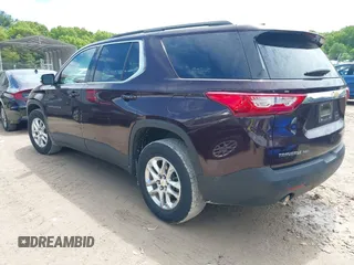 2019 Chevrolet Traverse LT Cloth z VIN 1GNEVGKW7KJ248073, wystawiony jako IAAI lot #42362893 z przebiegiem 56 232 mil mil oraz . Historia ofert i sprzedaży dostępna na DreamBid. Obrazek 3.
