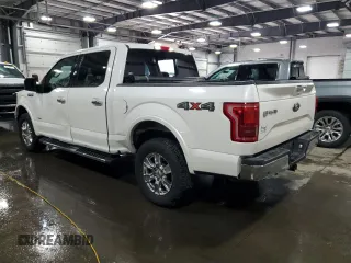 2015 Ford F-150 XLT with VIN 1FTEW1EG5FFA25014, listed as a Copart auction lot 58735625 with 146,657 mi miles and Salvage title. Bid and sale history available at DreamBid. Image 2.