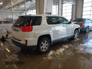 2016 GMC Terrain SLE with VIN 2GKALMEK1G6218046, listed as a IAAI auction lot 41204987 with 121,581 mi miles. Bid and sale history available at carsss.com. Image 4.