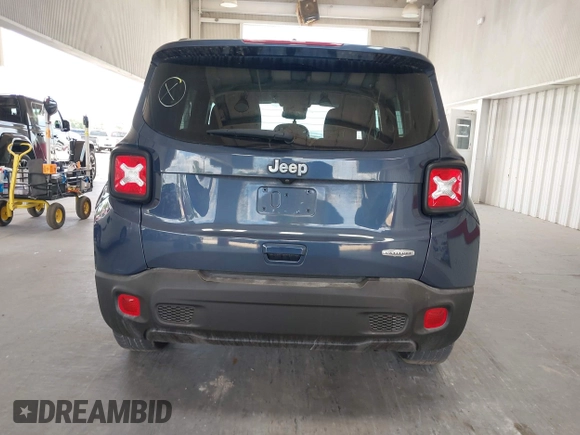 2020 Jeep Renegade Latitude with VIN ZACNJABB0LPL65586, listed as a IAAI auction lot 42347921 with 54,853 mi miles and . Bid and sale history available at DreamBid. Image 16.