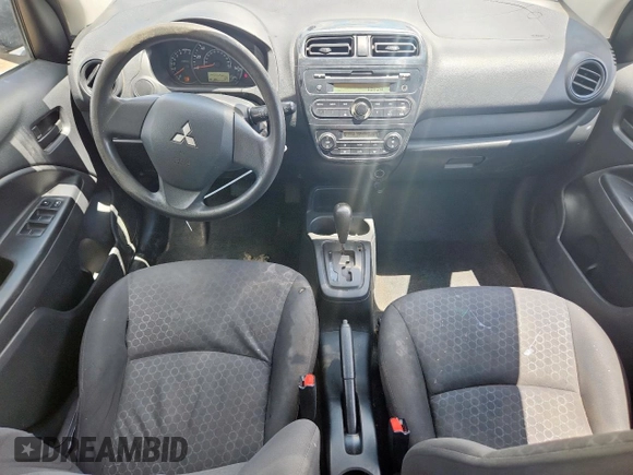 2014 Mitsubishi Mirage DE with VIN ML32A3HJ5EH013813, listed as a Copart auction lot 62671415 with 145,712 mi miles and Salvage title. Bid and sale history available at DreamBid. Image 8.