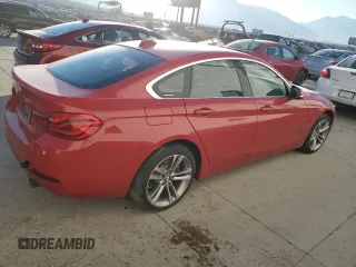 2019 BMW 4 Series 440i xDrive with VIN WBA4J7C59KBM74239, listed as a Copart auction lot 73240794 with Not Provided miles and Salvage Title. Bid and sale history available at carsss.com. Image 3.