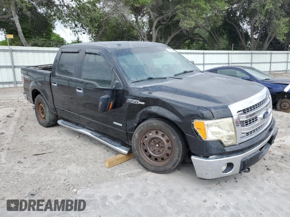 2013 Ford F-150 XL with VIN 1FTFW1ET8DFA04267, listed as a Copart auction lot 44449155 with 199,150 mi miles and Clean Title. Bid and sale history available at DreamBid. Image 4.