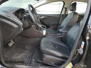 2015 Ford Focus Titanium with VIN 1FADP3N23FL346078, listed as a Copart auction lot 61991195 with 188,014 mi miles and Salvage title. Bid and sale history available at DreamBid. Image 8.