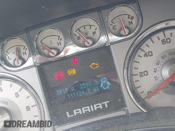 2010 Ford F-150 XL with VIN 1FTFX1EV4AFB21872, listed as a IAAI auction lot 42136120 with 111,124 mi miles. Bid and sale history available at carsss.com. Image 7.