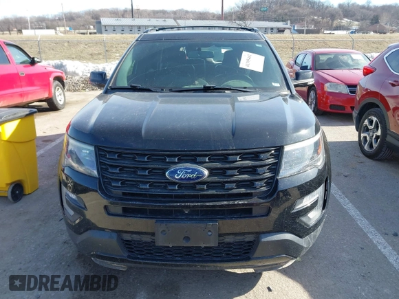 2017 Ford Explorer Sport with VIN 1FM5K8GT9HGD02111, listed as a IAAI auction lot 41395462 with 105,000 mi miles and . Bid and sale history available at carsss.com. Image 12.