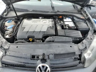 2014 Volkswagen Jetta TDI with VIN 3VWML7AJ5EM606369, listed as a Copart auction lot 47555295 with 88,579 mi miles and Salvage title. Bid and sale history available at DreamBid. Image 11.