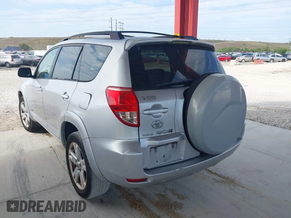 2007 Toyota RAV4 Sport with VIN JTMZD32VX76039045, listed as a IAAI auction lot 41934389 with 164,980 mi miles. Bid and sale history available at carsss.com. Image 3.