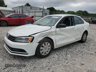 2015 Volkswagen Jetta S with VIN 3VW2K7AJ0FM400517, listed as a Copart auction lot 58368185 with 88,470 mi miles and Salvage title. Bid and sale history available at DreamBid. Image 1.