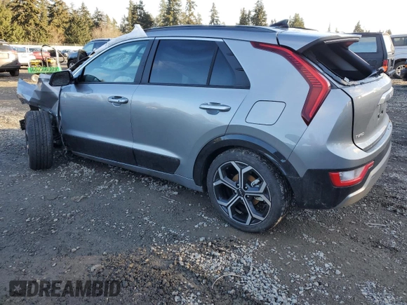 2024 Kia Niro EX Touring with VIN KNDCR3LE0R5138438, listed as a Copart auction lot 44363465 with 0 mi miles and Salvage Title. Bid and sale history available at carsss.com. Image 2.