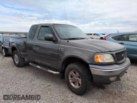 2002 Ford F-150 XL with VIN 1FTRX08L72KB08804, listed as a Copart auction lot 63163455 with Not provided miles and Clean title. Bid and sale history available at DreamBid. Image 4.