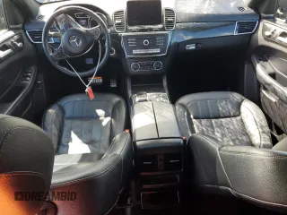 2018 Mercedes-Benz GLE 43 AMG with VIN 4JGDA6EB4JB105461, listed as a Copart auction lot 50608075 with 103,309 mi miles and Salvage title. Bid and sale history available at DreamBid. Image 8.