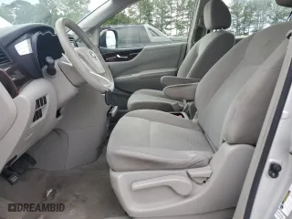 2015 Nissan Quest S with VIN JN8AE2KP4F9133235, listed as a Copart auction lot 54136054 with 213,140 mi miles and Salvage Title. Bid and sale history available at carsss.com. Image 7.
