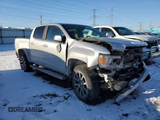 2017 GMC Canyon 4WD Denali with VIN 1GTP6EE19H1187479, listed as a Copart auction lot 42033875 with 171,357 mi miles and Salvage Title. Bid and sale history available at carsss.com. Image 4.